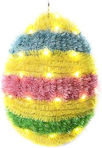 Brite Star iluminado Tinsel, 12 H x 8 W, Multi