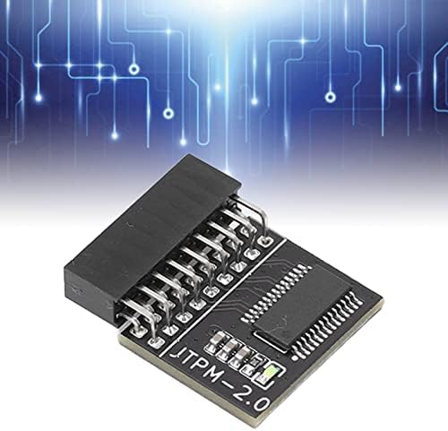 Módulo de segurança de 18 pinos, interface LPC TPM 2.0 Módulo de criptografia de cartão remoto compatível com PC