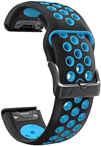 KFAA 26 mm de silicone de 22mm para Garmin Fenix ​​6 6x Pro 5x 5 Plus/Forerunner 935 GPS D2 Delta PX MK2 RELUGA RÁPIDO