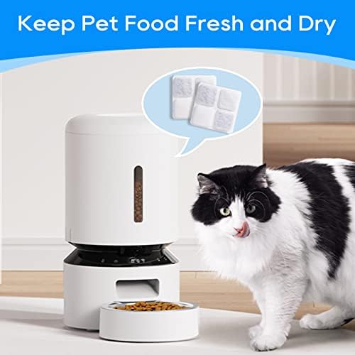MyFatboss Pet Food Demiccant Bag compatível com alimentadores de cães de gatos automáticos petlibro, 8 pacotes de pacote de pacotes