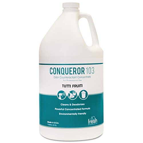 Fresh Products 1WBTU Conquistor 103 O odor Concentrantate Tutti-Frutti 1 Gal Bottle 4/CT