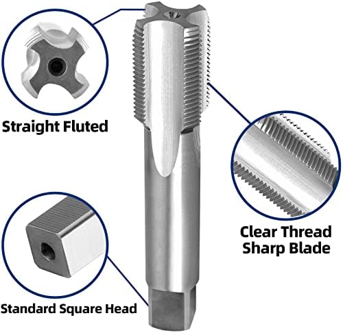 Burkit 15/16 -32 On Thread Tap Tap Mão direita, HSS 15/16 x 32 UNS Máquina de Máquina de Flutura reta