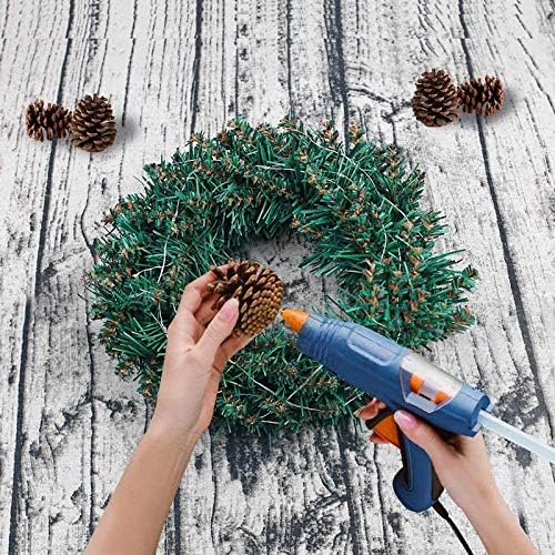 Uxzdx Artificial Christmas Wreath com abeto de Natal para decoração da porta da frente e festa de Natal