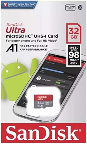 Sandisk 32 GB Ultra Micro SD SDHC UHS-I Classe 10 Cartão de memória funciona com Samsung Galaxy S9, S9+, S9 Plus com tudo, menos Stromboli