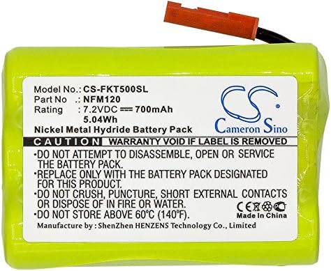 Bateria nº NFM120 para Fluke Fiberinspector Mini, FT500 para equipamento, pesquisa, teste