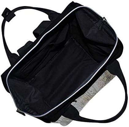 Muooum Coffee Love Heart Frelaper Bags Mommy Bag Nappy Nursing Backpack para Backpacks de viagem multifuncional com zíper