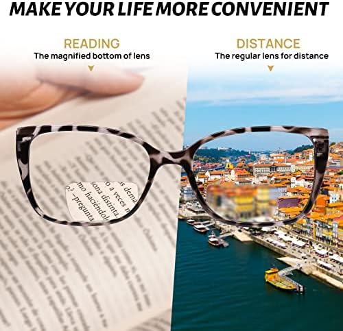 Occi Chiari Bifocal Reading Glasses for Women Fashion Cat Eye Blue Light Readers 1.0 1.5 2.0 2.5 3.0 3.5