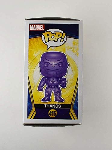 Josh Brolin Thanos Avengers Infinity War Endgame 415 Exclusivo autografado assinado Funko Pop 'GA' coa autêntico certificado