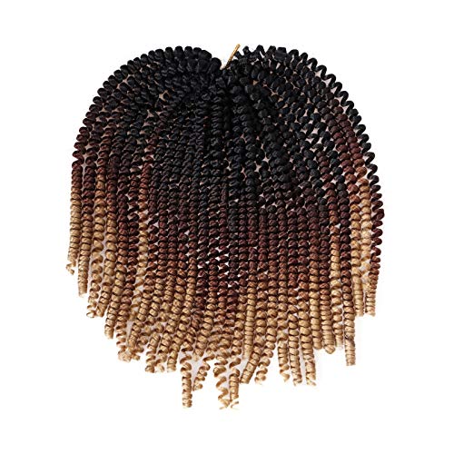 6 pacotes Spring Twist Crochet Hair de 12 polegadas Twist Twist Twist