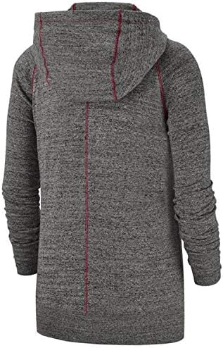 Nike Women's Alabama Crimson Tide Gym Vintage Full-Zip Jacket Gray