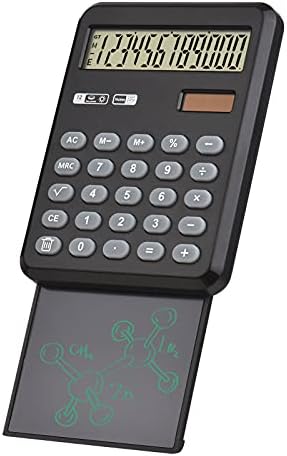 Calculadora xixian, calculadora calculadoras de mesa com tábuas de escrita de LCD 12 dígitos Display 4 polegadas Tela