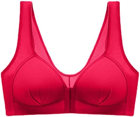 Bras de encerramento frontal para mulheres de seios grandes, push up sutiãs de push up sutem