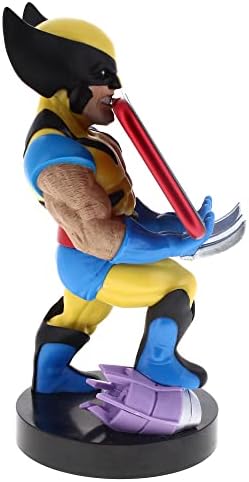 Cabo de jogos requintado Guy: Phone/Controller titular - Marvel Wolverine, inclui um cabo de carregamento de 4 pés,