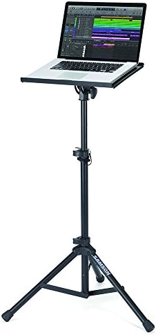 Gator FrameworkScases Microfone Stand Planejada de utilidade 15 x 11 área de superfície com capacidade de peso de 10 libras,