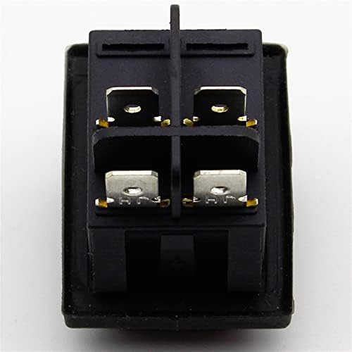 1PCS Reding Rocker Rocker Toggle Switch IP55 4pin 2Position AC250V/16A LED iluminado