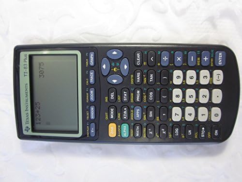 Texas Instruments Ti 83 Plus Graphics Calculator