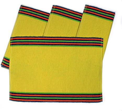 Chef Craft Kitchen Placemats, amarelo