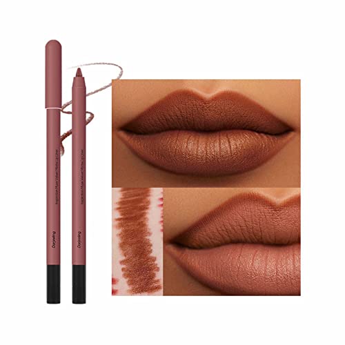 Lápis lápis Lápis Lipstick lápis Lip Lip Velvet Silk Lip Gloss Maquiagem Lipos Lipos de Lipliner com Lipos Lip Sexy Torna