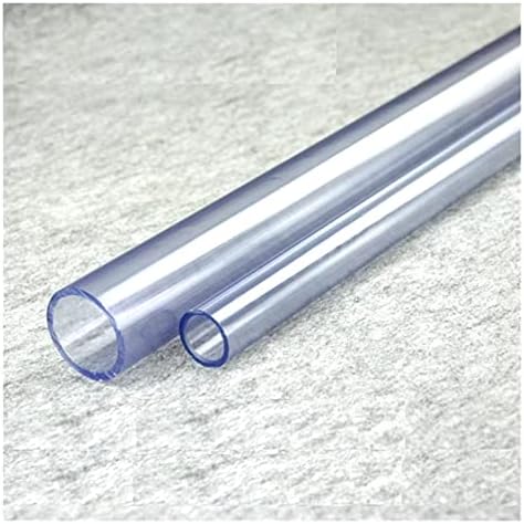 Juntas de tubo de PVC 2pcs 0,5m diâmetro externo 20 mm Tubo de água transparente de PVC novo material de irrigação plástica