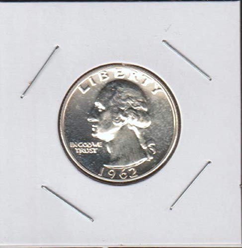 1962 Washington Quarter Soberba Gem Prova Mint US Mint