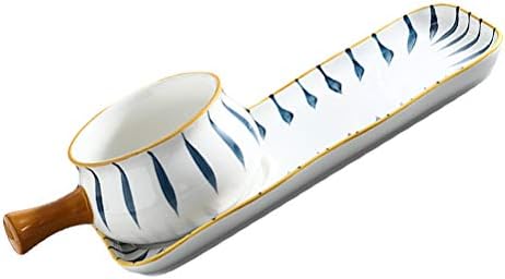 Panfão doiTool, cerâmica com panela de pan de macarrão com panela de panela da moda com bandeja com bandeja