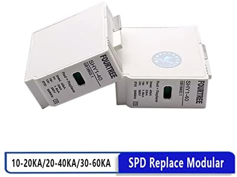 CZKE SPD Substitua as inserções modulares de substituição AC 275V 385V 420V para o Protetor de Lightning Protector de baixa tensão