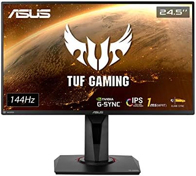 Monitor ASUS TUF GAMING 25 1080P-Full HD, IPS, 144Hz, 1ms, Blur de movimento baixo extremo, alto-falante, Sync Adaptive Sync,