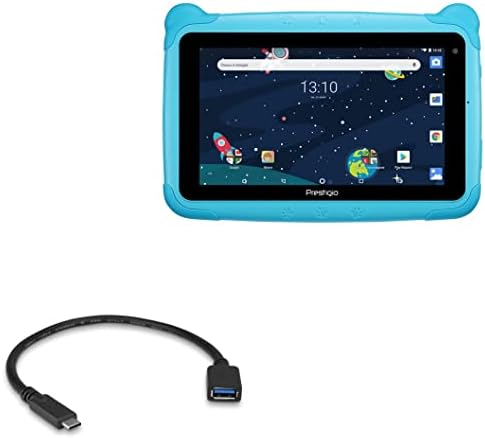 Cabo de onda de caixa compatível com o Prestigio SmartKids Pro - Adaptador de expansão USB, adicione hardware conectado USB