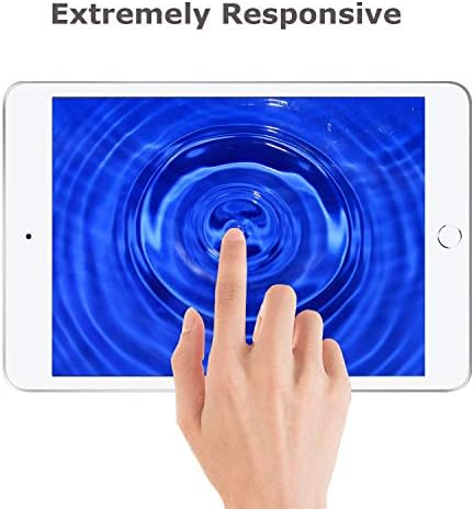 [2 pacote] Epicgadget Glass Screen Protector para iPad 10.2 Lançado em 2021/2020, Ultra HD Clear Anti Scratch 9H HOMED TELEM TEMPERED