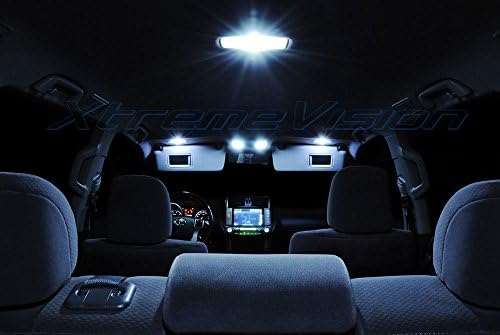 XtreMevição LED Interior para Hyundai Veloster com telhado panorâmico 2015+ Kit LED interior branco legal Kit + Ferramenta