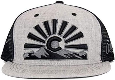 Aksels Colorado Sunset Flat Bill Snapback Chap