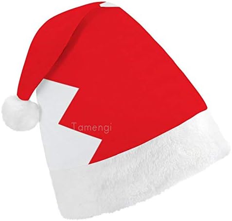 Chapéu de Papai Noel de Natal, Reino do Bahrein Flag de chapéu de férias de Natal para adultos, Hats de Natal de Comforto