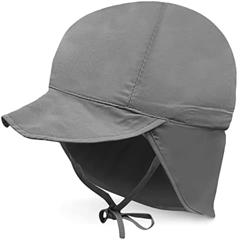 Baby Sun Hat UPF 50+ Proteção Ajustável Infantil Summer Summer Beach Flap Chapé