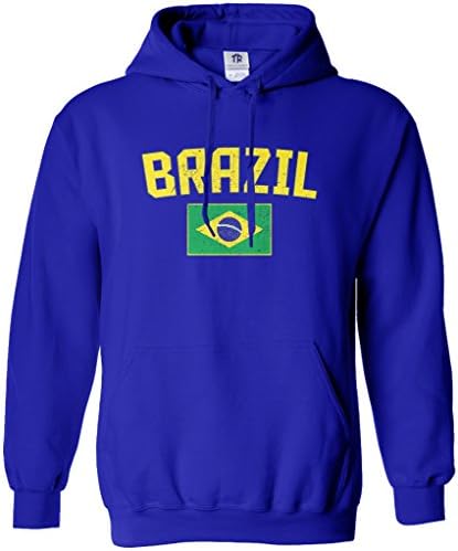 Selta de bandeira brasileira de threadrock masculino