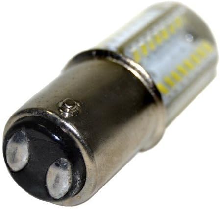 Lâmpadas LED de 2-pacote HQRP 2 110V frias brancas para Bernina 700/710 / 802 / 802S / 831/832 / 931/932 / 933/950