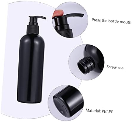 Zerodeko 4pcs chuveiro gel shampoo de garrafa de garrafa de espuma de espuma shampoo dispensador de lavagem corporal
