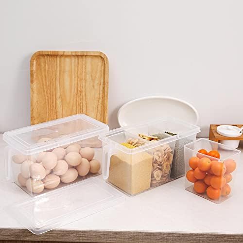 Recipientes de armazenamento de alimentos SCLVDI 2 Pacote de embalagens de cozinha de cozinha de cozinha de cozinha
