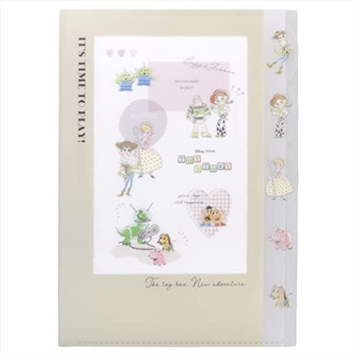 Sun-Star Stationery Toy Story S2133954 Arquivo Clear, Die Cut, New Line Pixmix, bege