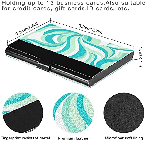 Resumo Ilustração Ilustração Titular do cartão de visita para homens Caso de cartões de visita com cartão de crédito