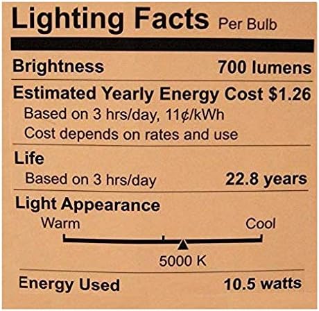 GE Refresh 6-pacote 65 W equivalente Dimentável Luz do dia BR30 Luminária LED LUZ 3X VIDA