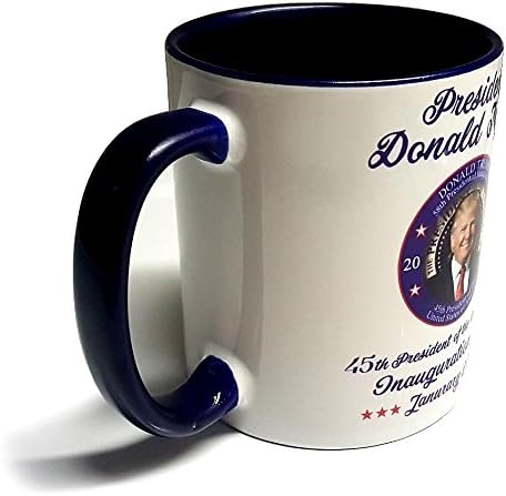 Caneca de inauguração do Muggin Donald Trump - Make America Great Again - Grade a Ceramic 11oz Caneca/Copa - Proteção