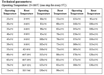 1PCS KSD 9700 Termostato Termostato Protetores térmicos. 15 a 110 graus NC -