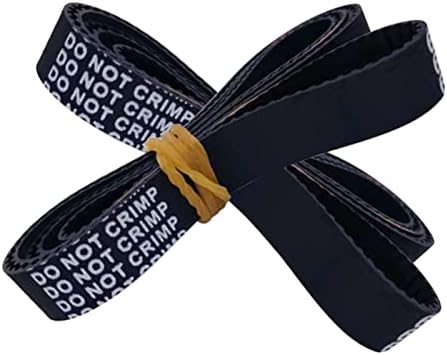 ZhengGuifang Premium 2pcs MXL Belts de tempo, 320/324/326/328/329.6/344/347.2/352/362/370mxl Largura da correia de transmissão