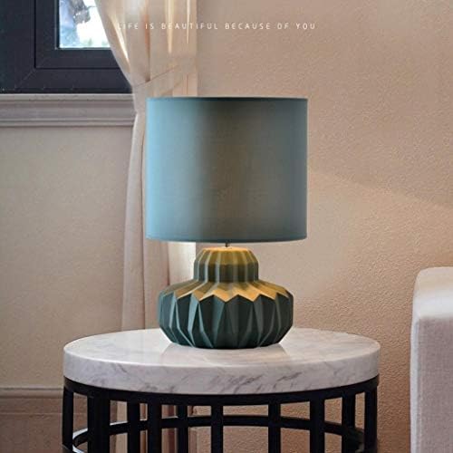 Sxnbh Table Lamp-Cerâmico Lâmpada de mesa Creative Cerâmica Lâmpada Cama Cama Lâmpadas de mesa Lâmpadas Iluminação interna