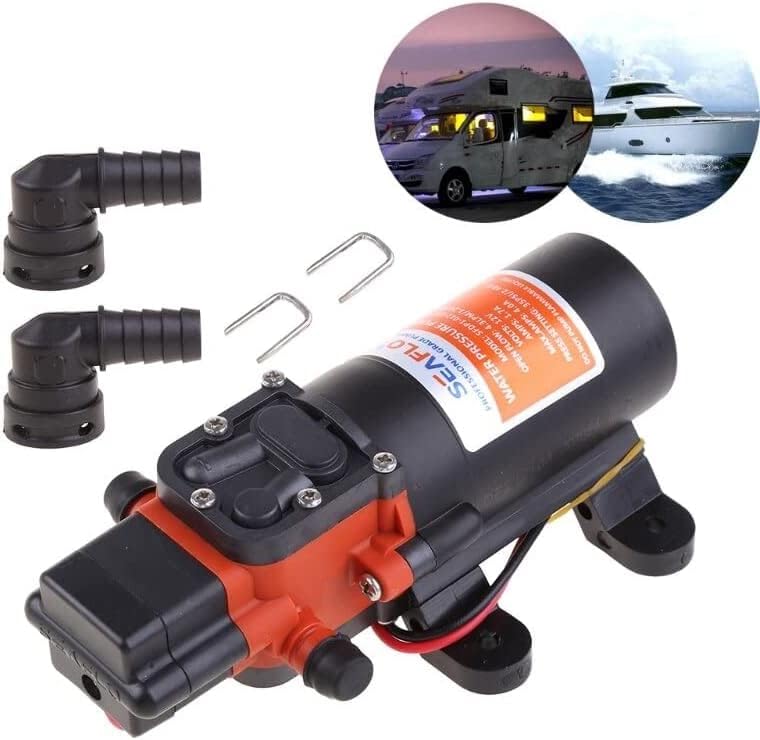 Bombas de energia Koaius 12V DC 35PSI Auto-prima bomba de diafragma bomba marinha entrega de água de água de água Bombas