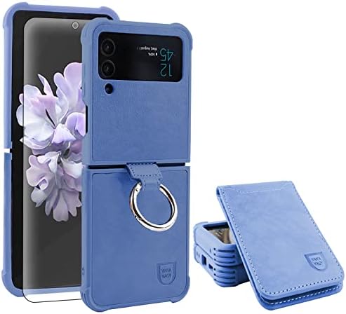 Vanavagy Samsung Galaxy Z Flip 4 5G Caixa de carteira para mulheres e homens, a caixa de telefone Samsung Galaxy Z Flip 4 Folio
