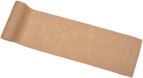 Ju Jucos Burlap Roll-sem rolo de estopa-corredor de mesa de estopa-corredores, canais e artesanato-material ecológico-evite bagunça