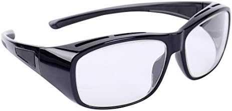 Óculos de chumbo egspower, óculos de segurança de raios X de 0,75 mm PB, 2,4 polegadas