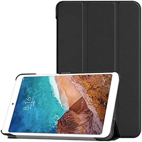 NIMSO Tablet PC Capa de capa de capa compatível com Xiaomi mi pad 4 Caixa inteligente de suporte de três vezes mais dobráveis,