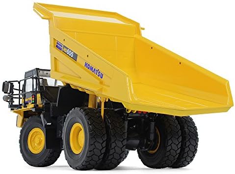 Primeira engrenagem 1/50 escala Diecast colecionável Komatsu HD605-8 Caminhão de despejo